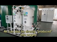 Lucht verandert onmiddellijk in levensreddende zuurstof!