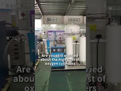 Luoming zuurstofgenerator 93%-99,5% zuiverheid met real-time monitor en kwaliteitsrefluxapparaat